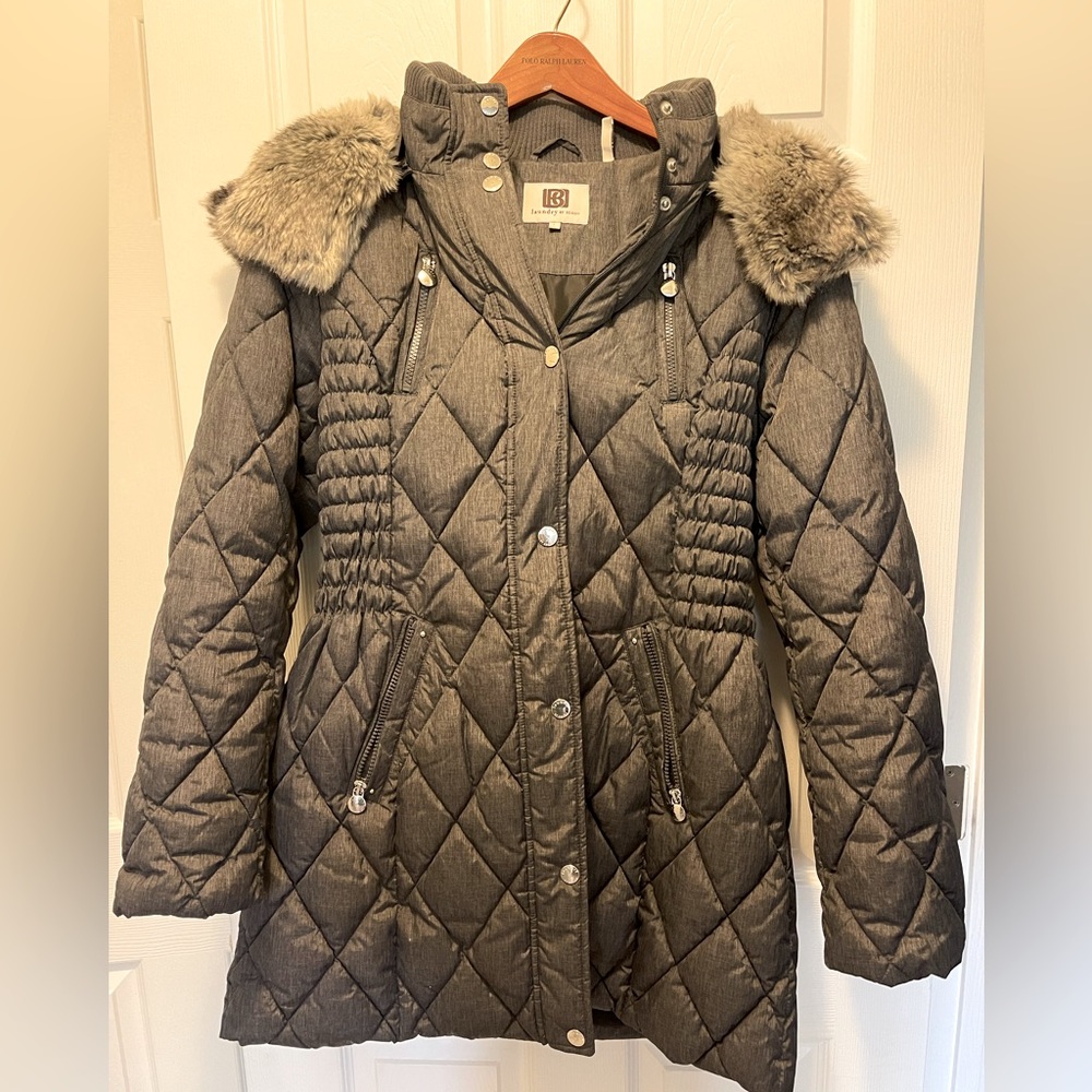 Mid length coat